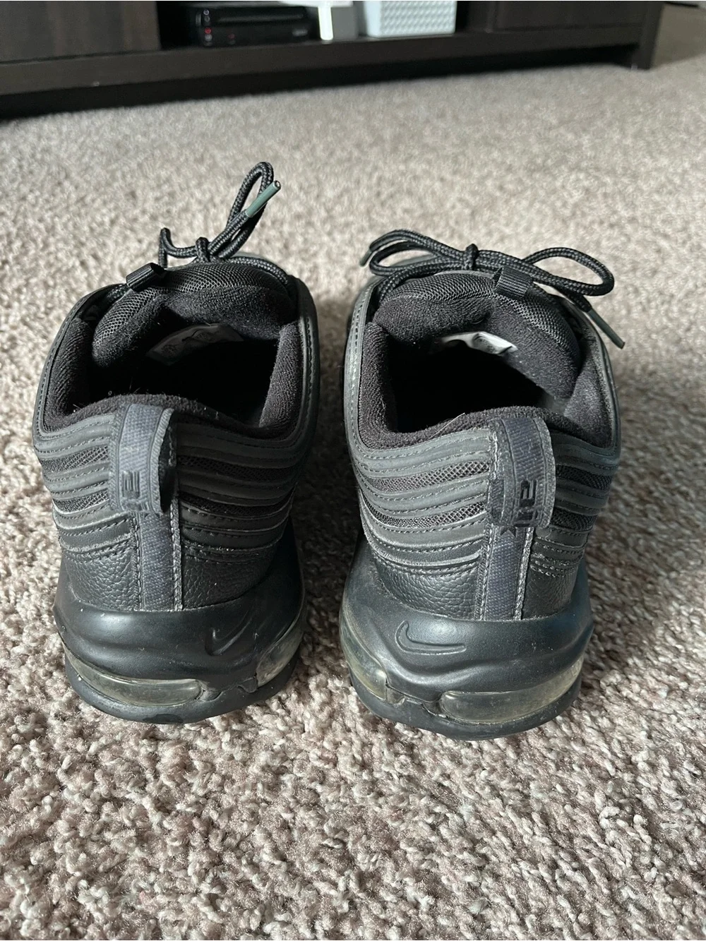 Nike Black Men’s Air Max 97 Low-Top Sneakers